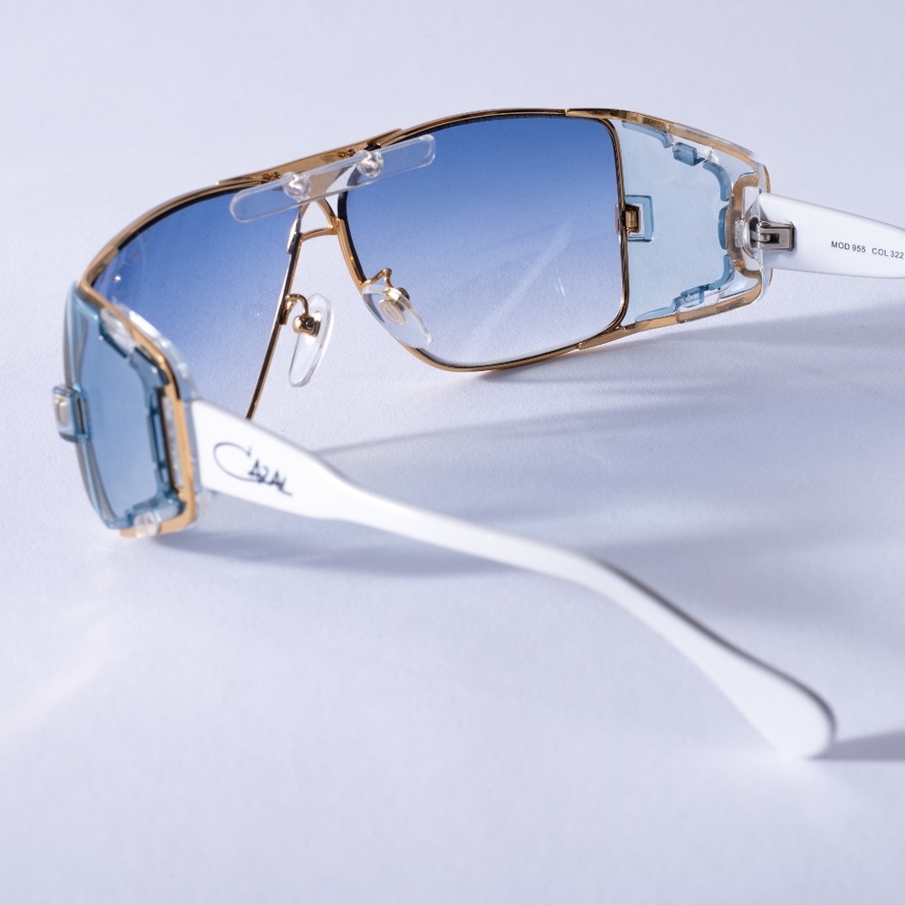 Cazal Sunglasses - CAZAL 955 COL 322 (Includes Original Case and Box) - Picture 7 of 9